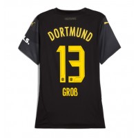 Camiseta Borussia Dortmund Pascal Gross #13 Visitante Equipación para mujer 2024-25 manga corta